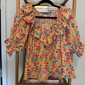 Doen Constance Top in Liberty Print Fabric